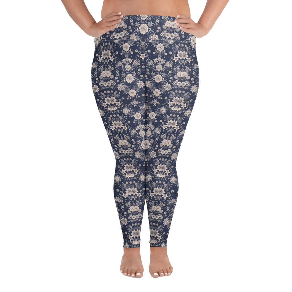 All-Over Print Plus Size Leggings