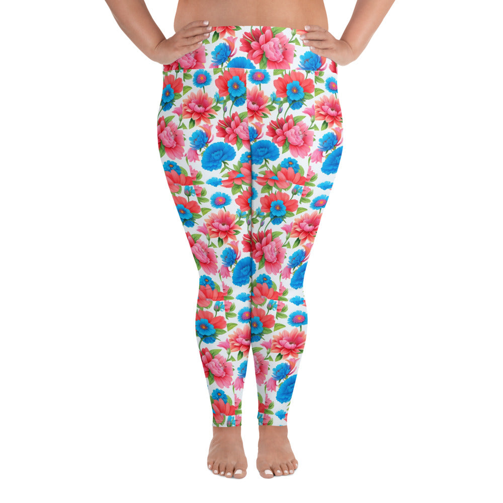 All-Over Print Plus Size Leggings