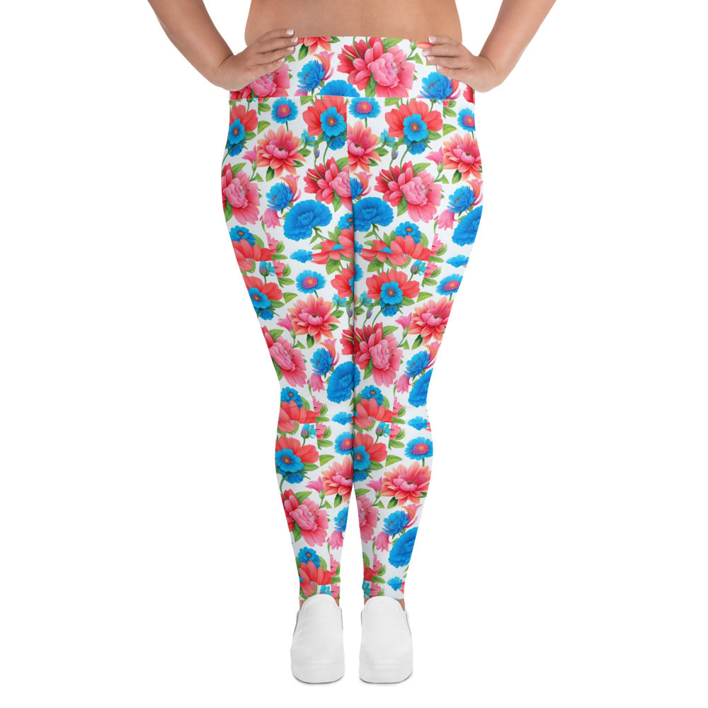 All-Over Print Plus Size Leggings