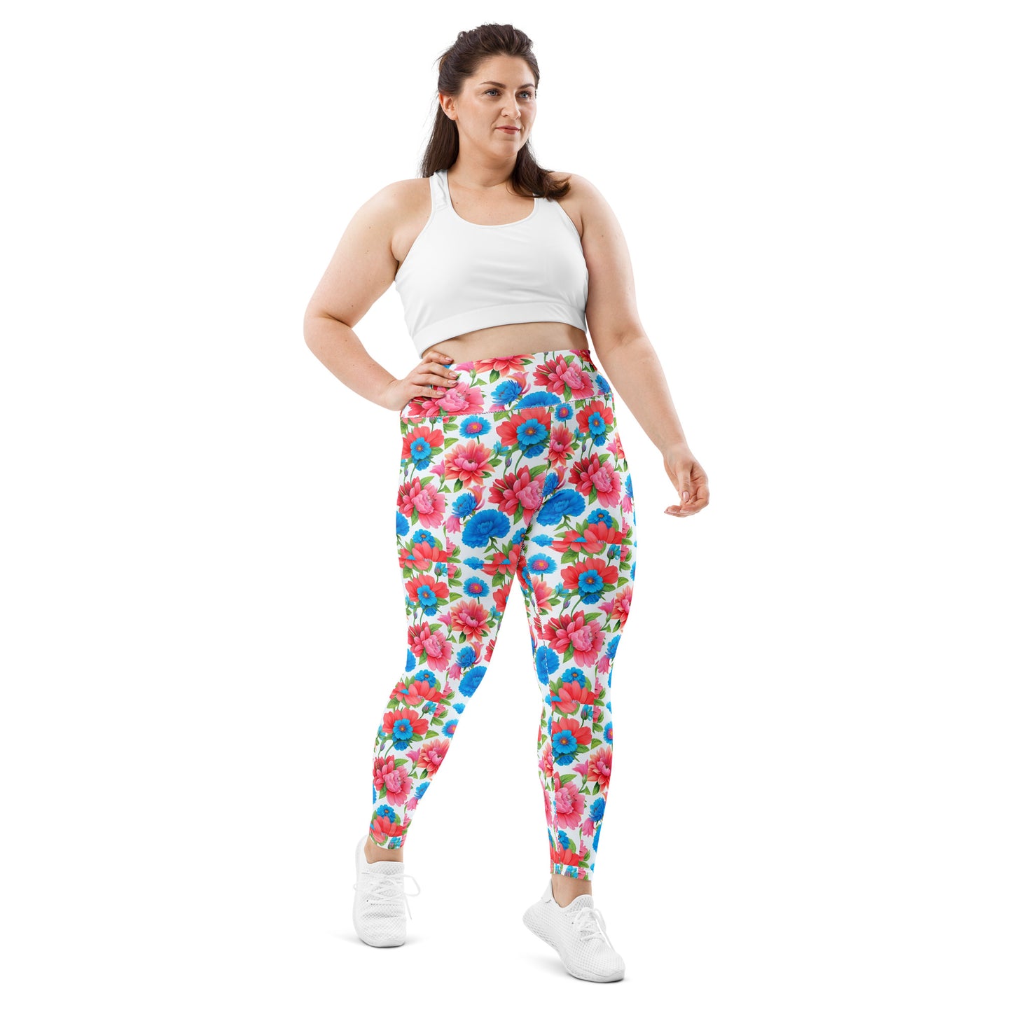 All-Over Print Plus Size Leggings