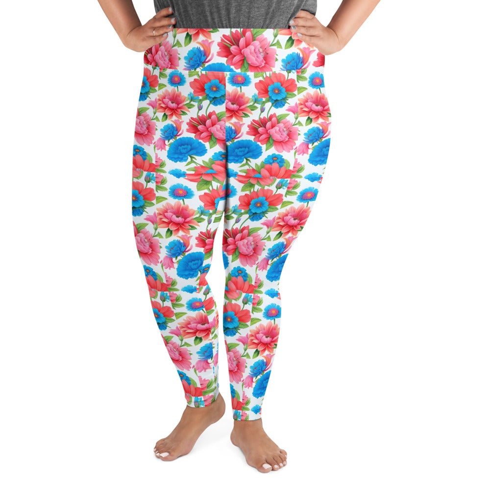 All-Over Print Plus Size Leggings