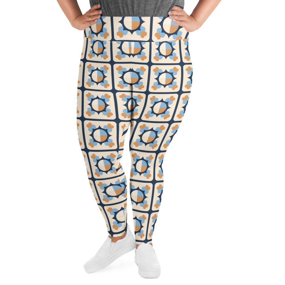 All-Over Print Plus Size Leggings