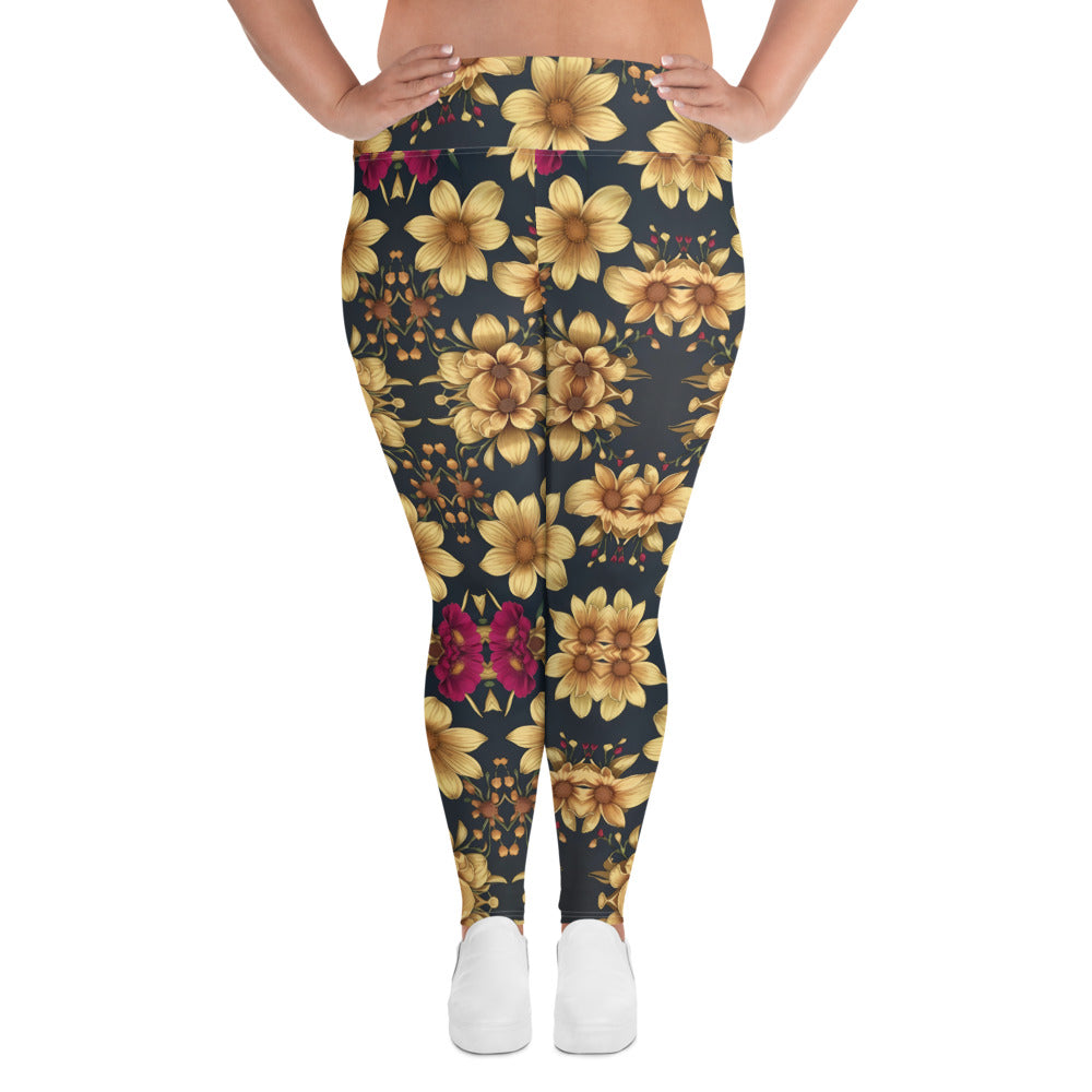 All-Over Print Plus Size Leggings