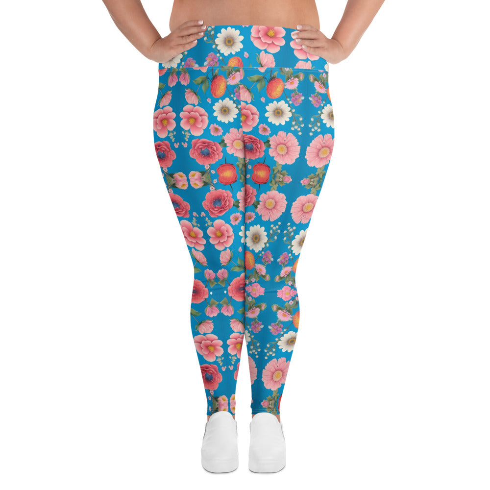 All-Over Print Plus Size Leggings