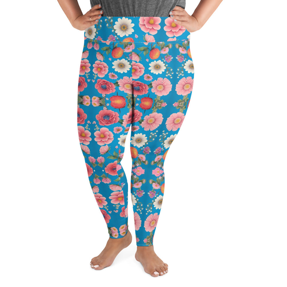 All-Over Print Plus Size Leggings