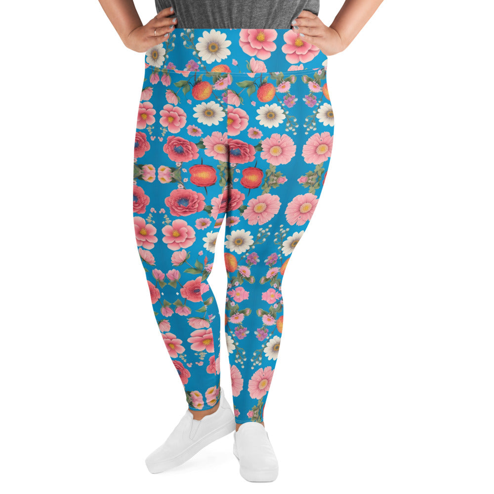 All-Over Print Plus Size Leggings