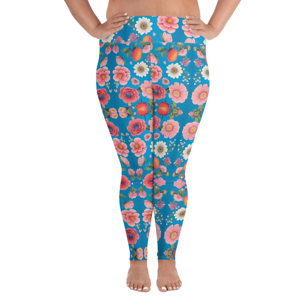 All-Over Print Plus Size Leggings