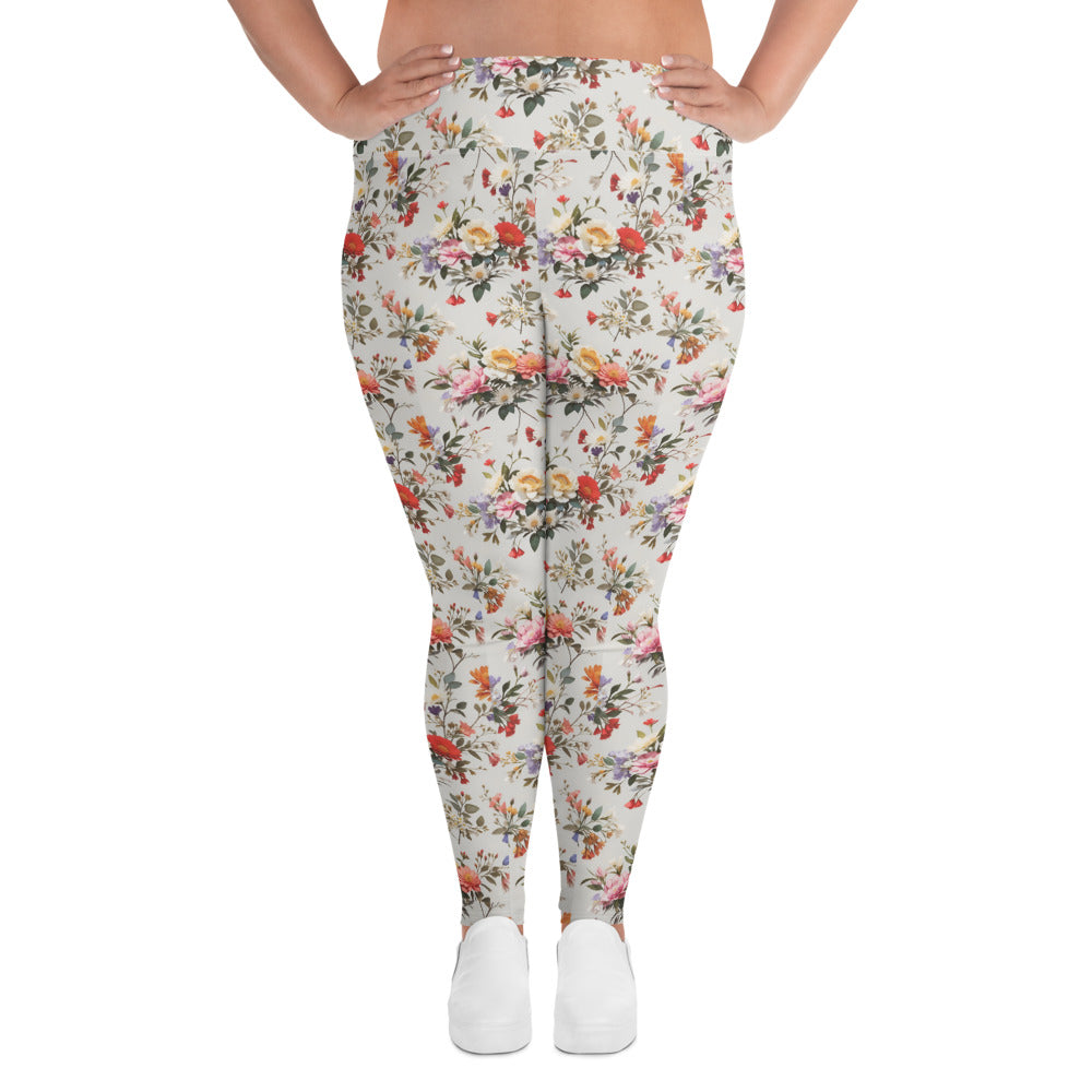 All-Over Print Plus Size Leggings