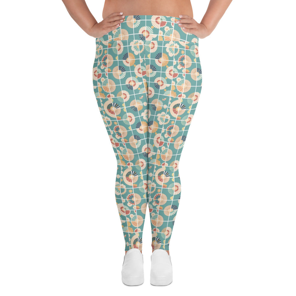 All-Over Print Plus Size Leggings