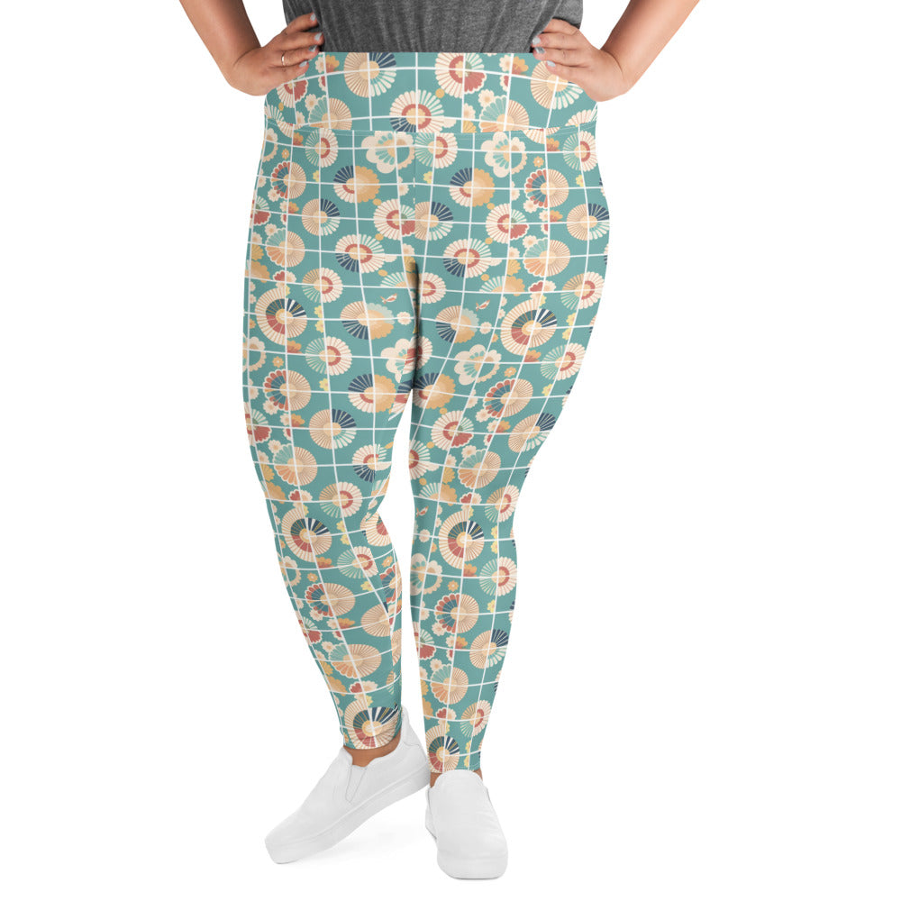 All-Over Print Plus Size Leggings