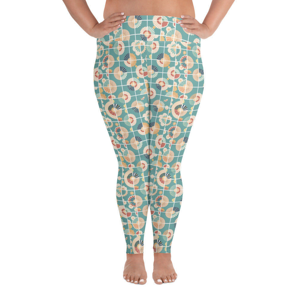 All-Over Print Plus Size Leggings