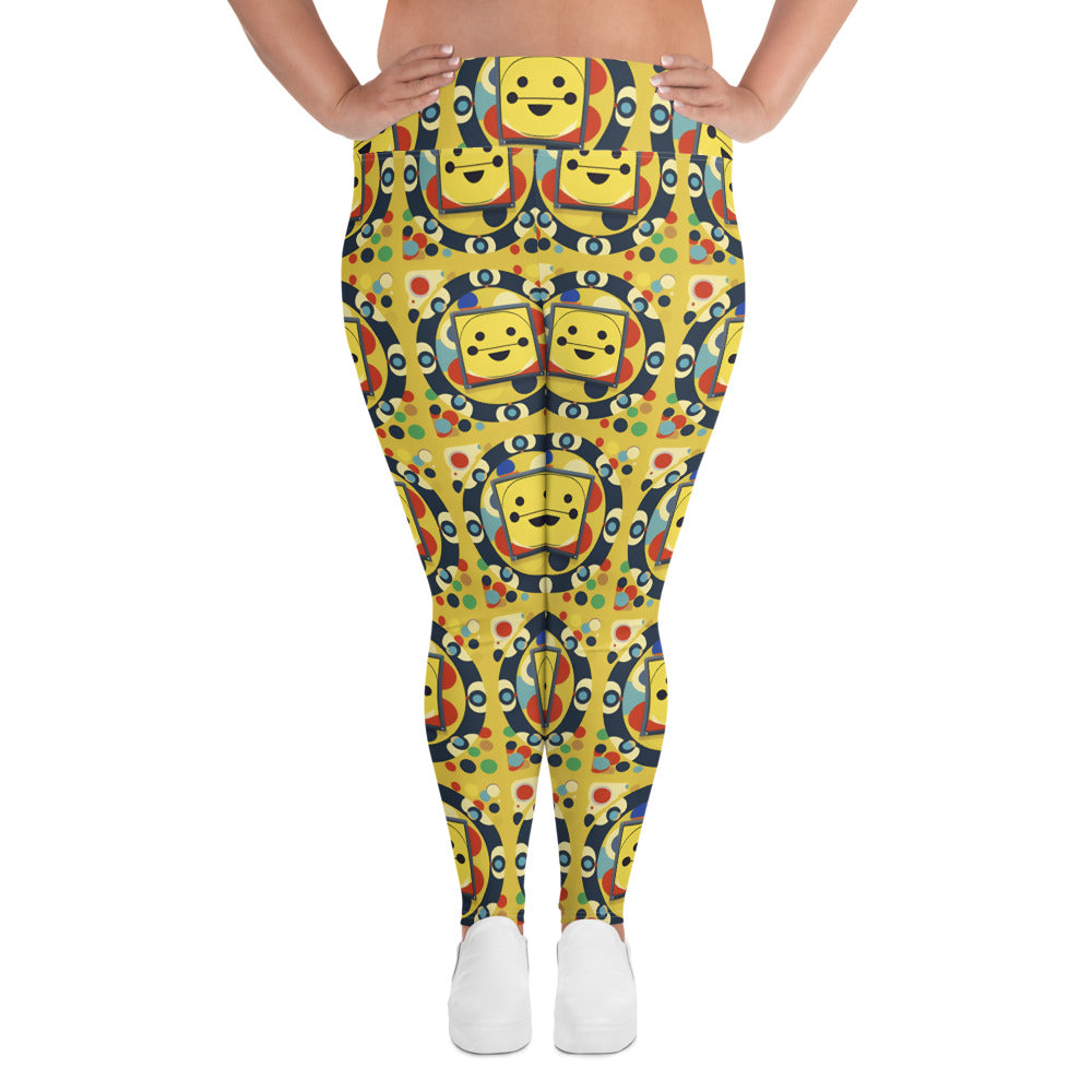 All-Over Print Plus Size Leggings