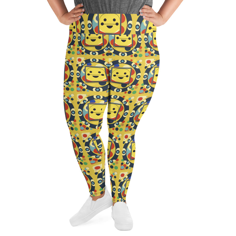 All-Over Print Plus Size Leggings