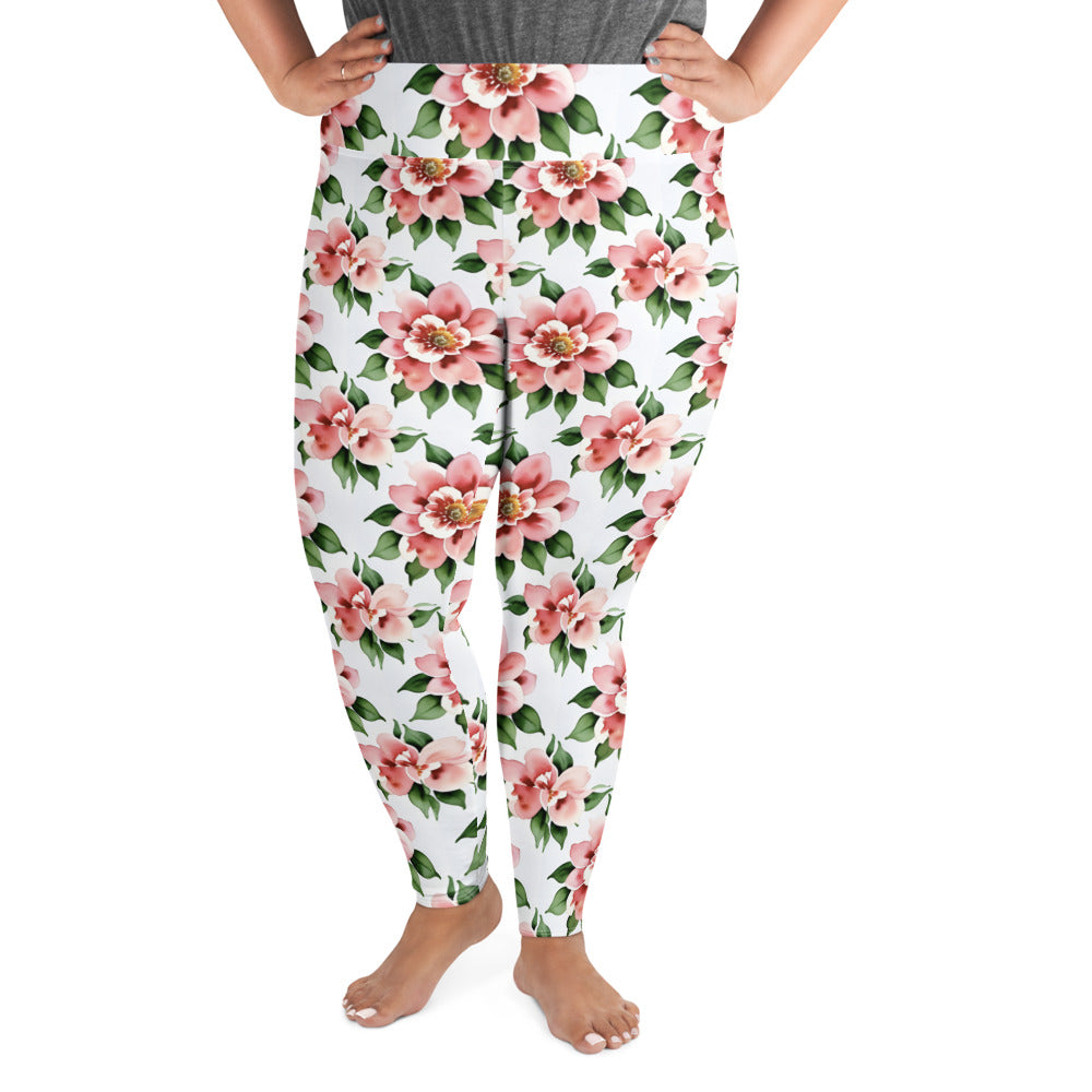 All-Over Print Plus Size Leggings