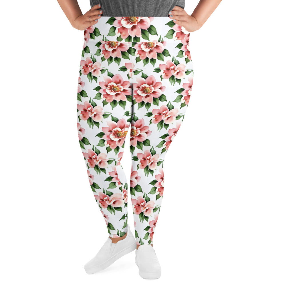 All-Over Print Plus Size Leggings