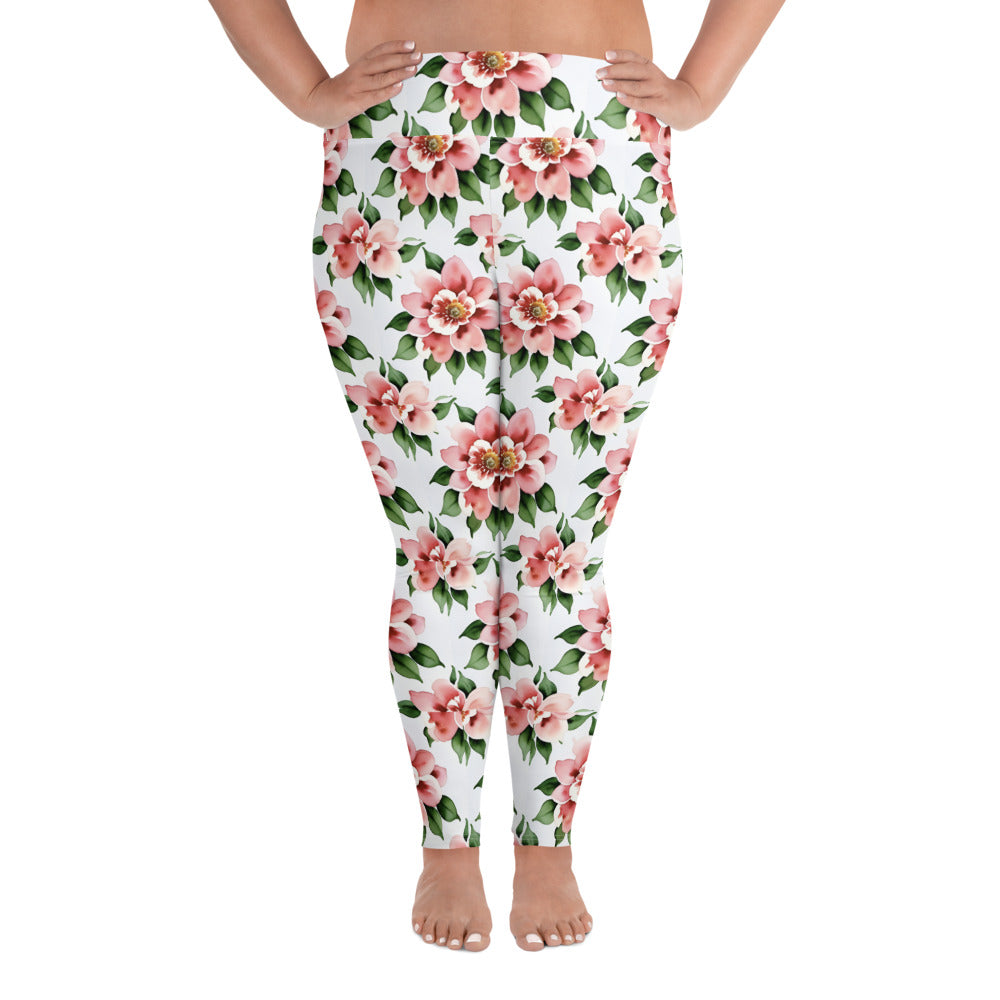 All-Over Print Plus Size Leggings