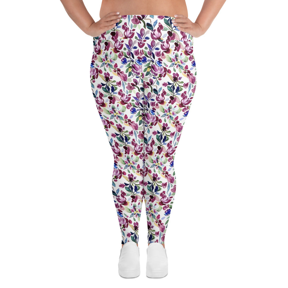 All-Over Print Plus Size Leggings