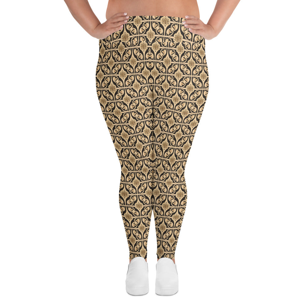 All-Over Print Plus Size Leggings