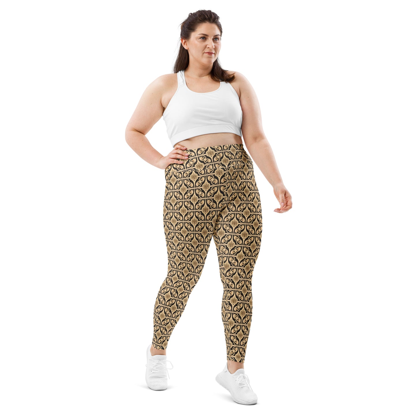 All-Over Print Plus Size Leggings