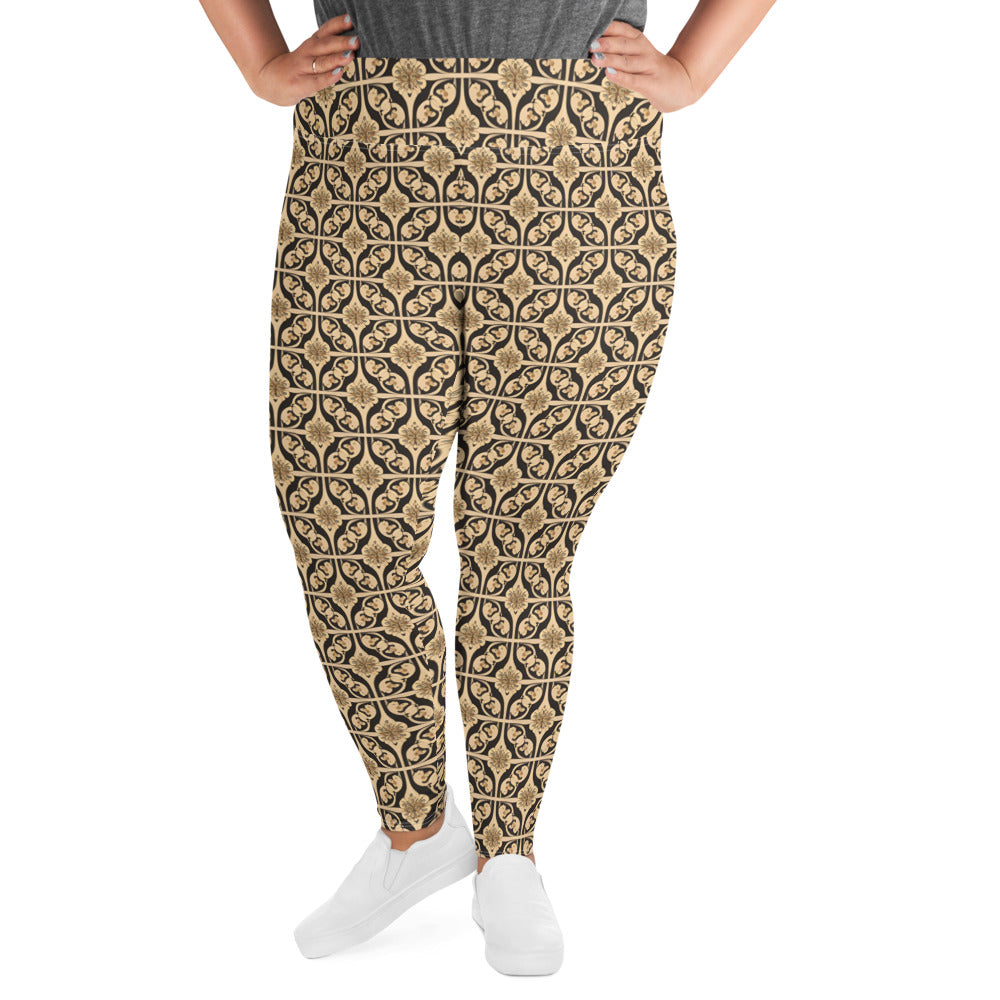 All-Over Print Plus Size Leggings