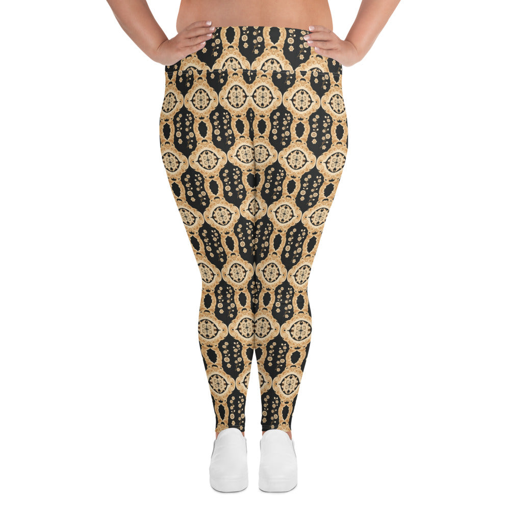 All-Over Print Plus Size Leggings