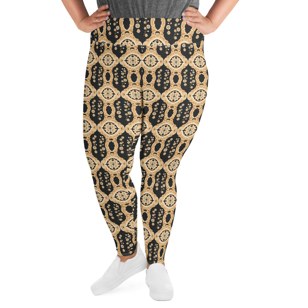 All-Over Print Plus Size Leggings