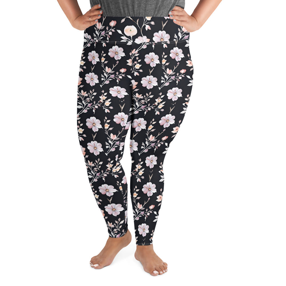 All-Over Print Plus Size Leggings