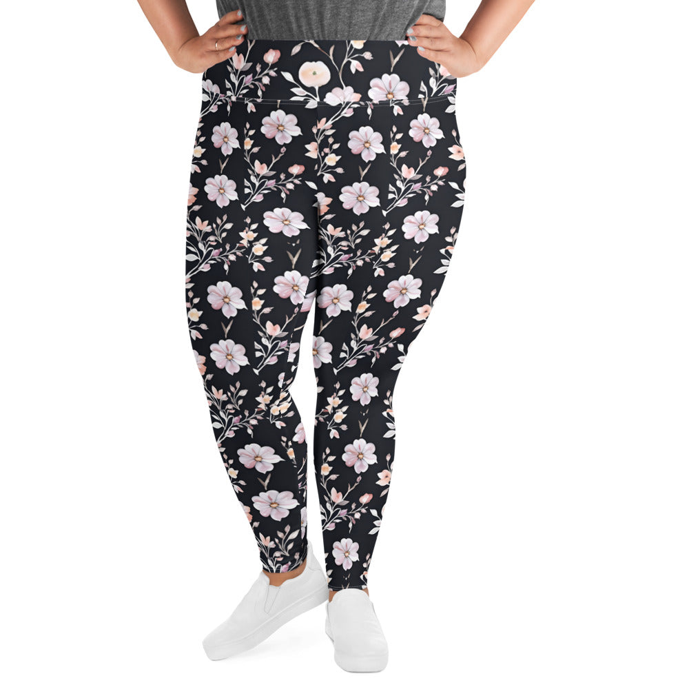 All-Over Print Plus Size Leggings