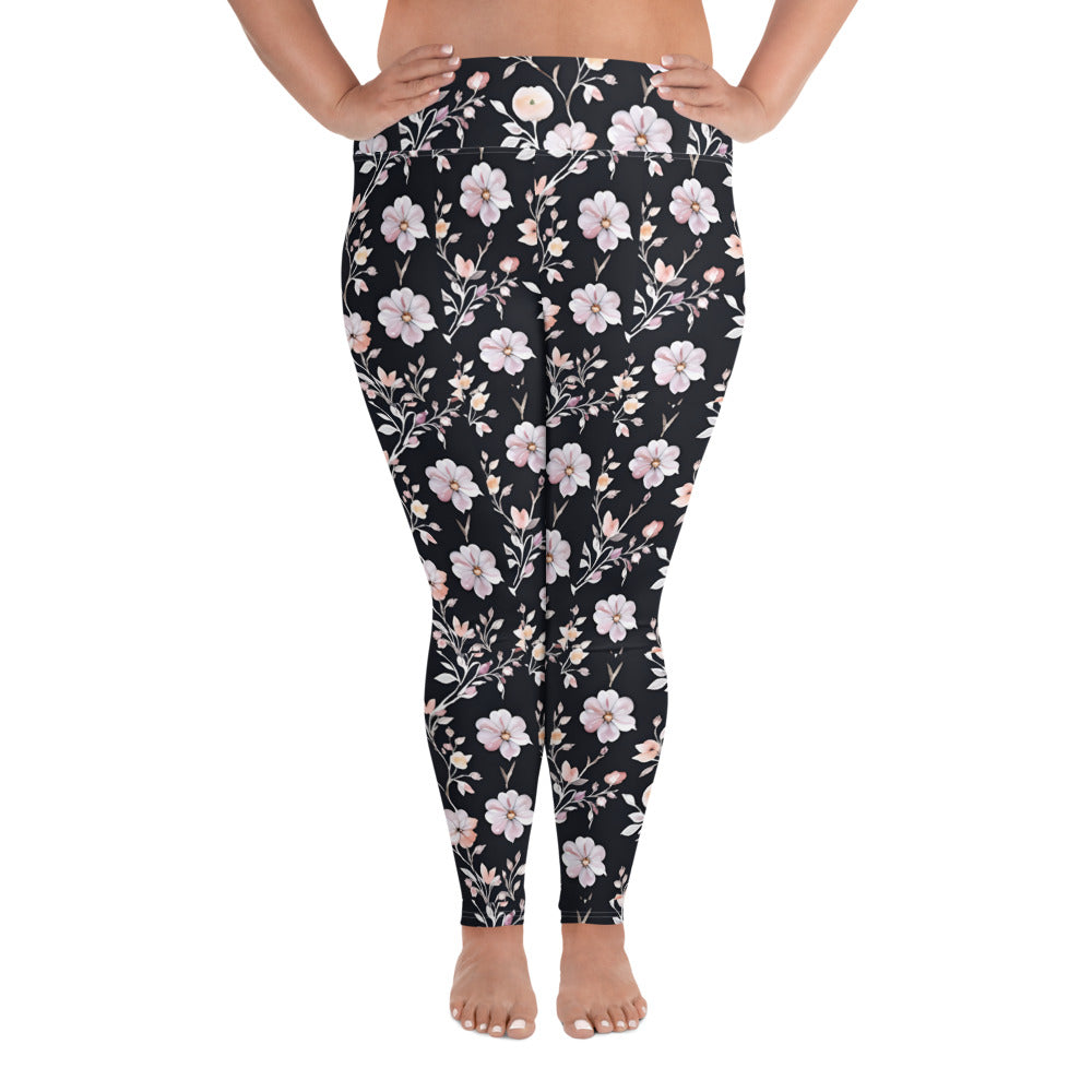 All-Over Print Plus Size Leggings