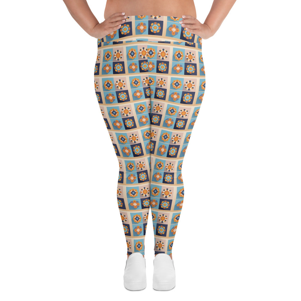 All-Over Print Plus Size Leggings