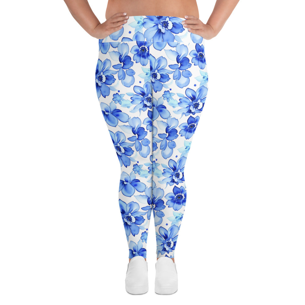 All-Over Print Plus Size Leggings