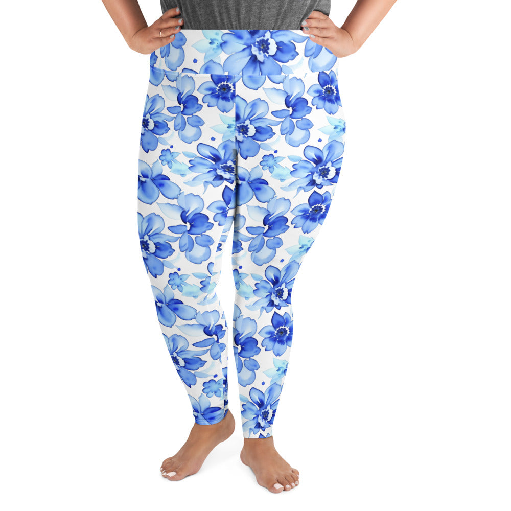 All-Over Print Plus Size Leggings