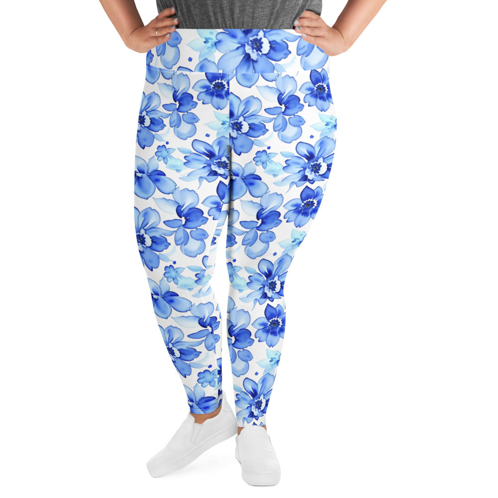 All-Over Print Plus Size Leggings