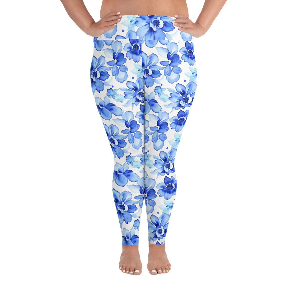 All-Over Print Plus Size Leggings