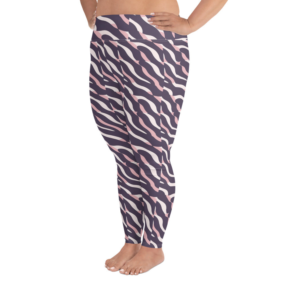 All-Over Print Plus Size Leggings