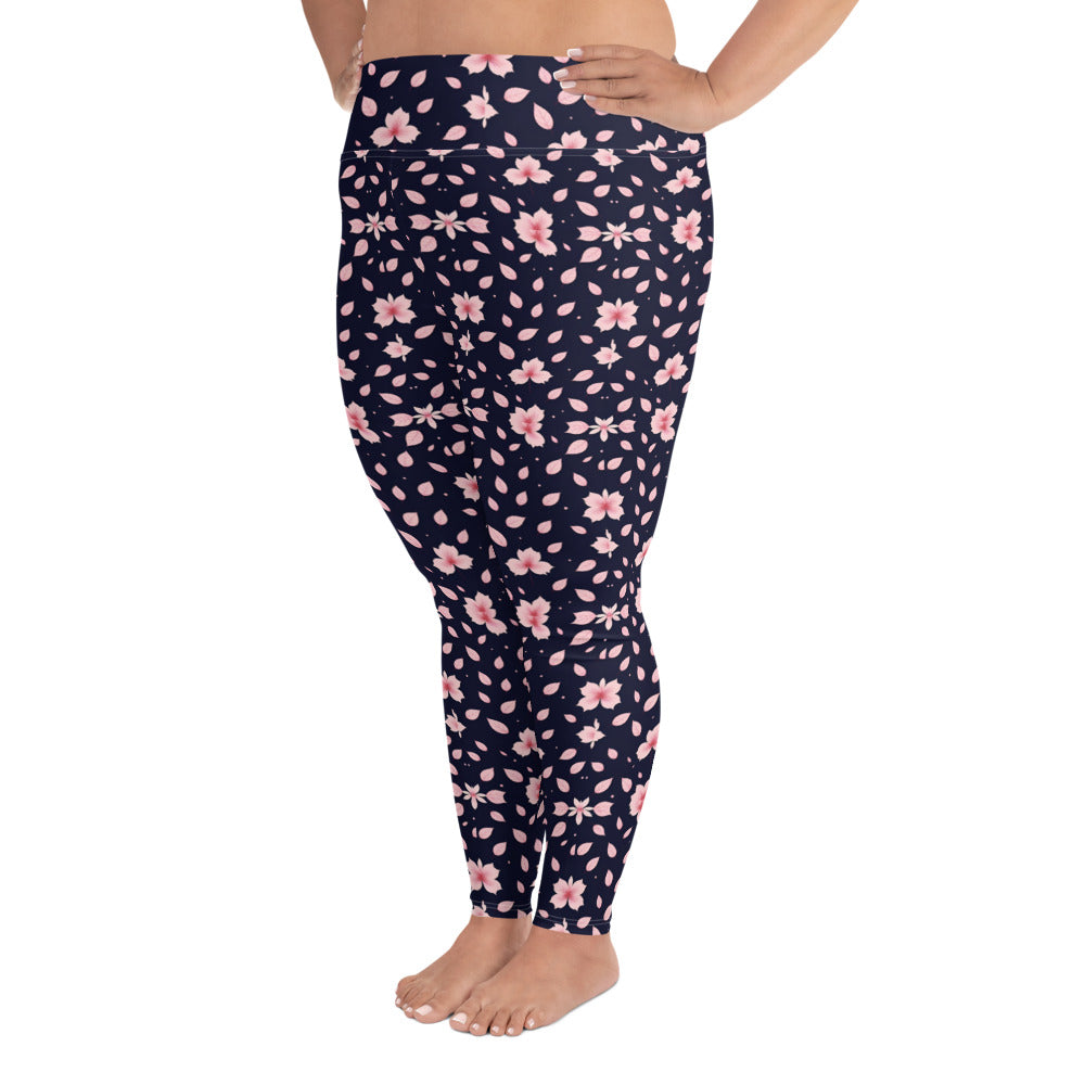 All-Over Print Plus Size Leggings