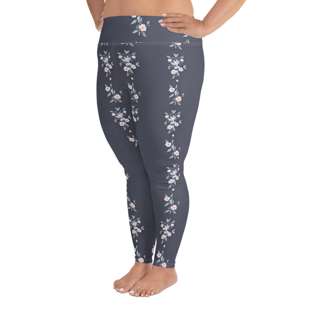 All-Over Print Plus Size Leggings