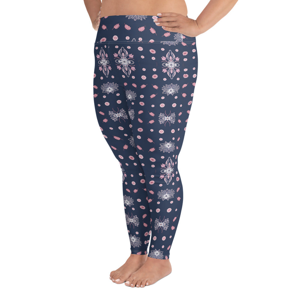 All-Over Print Plus Size Leggings