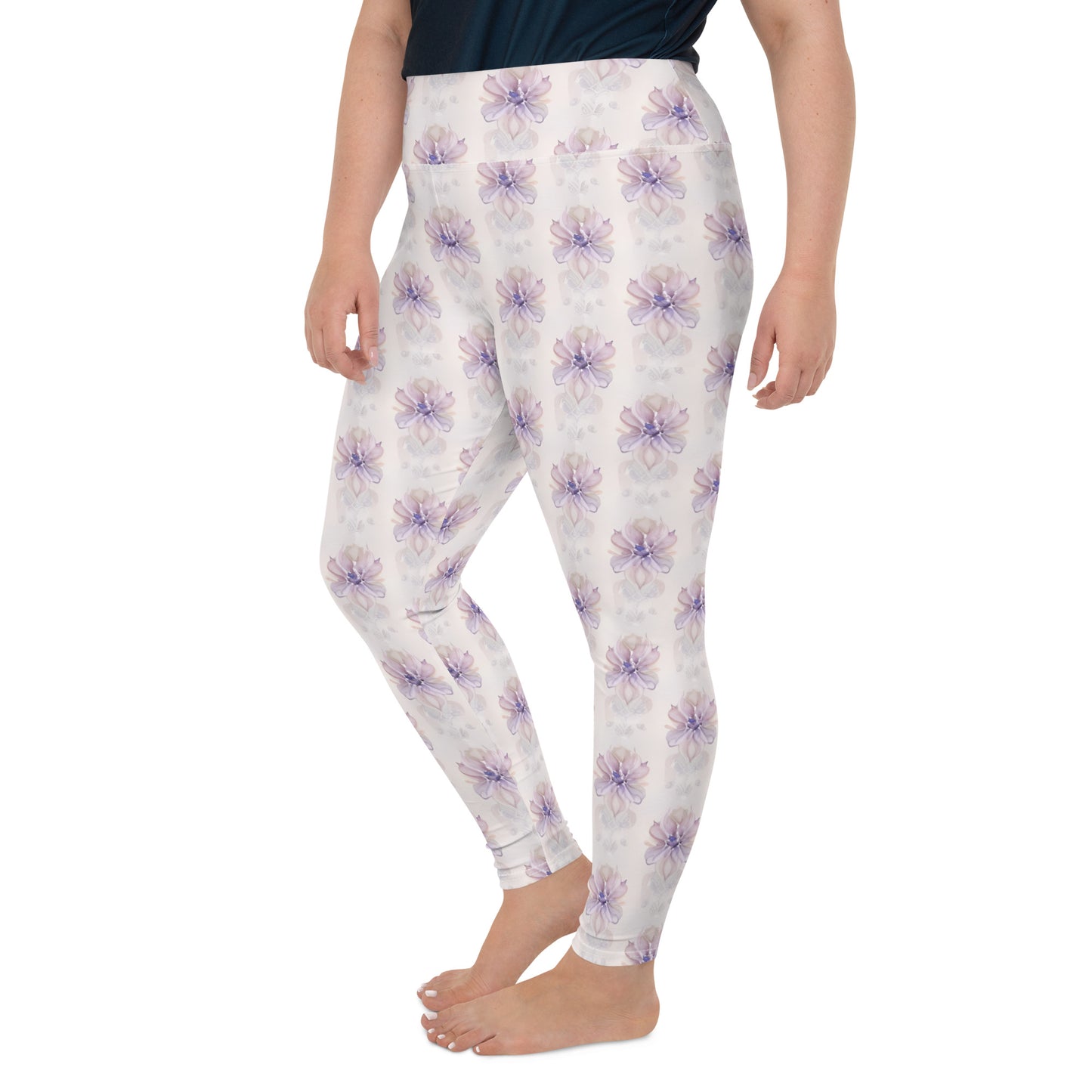 All-Over Print Plus Size Leggings