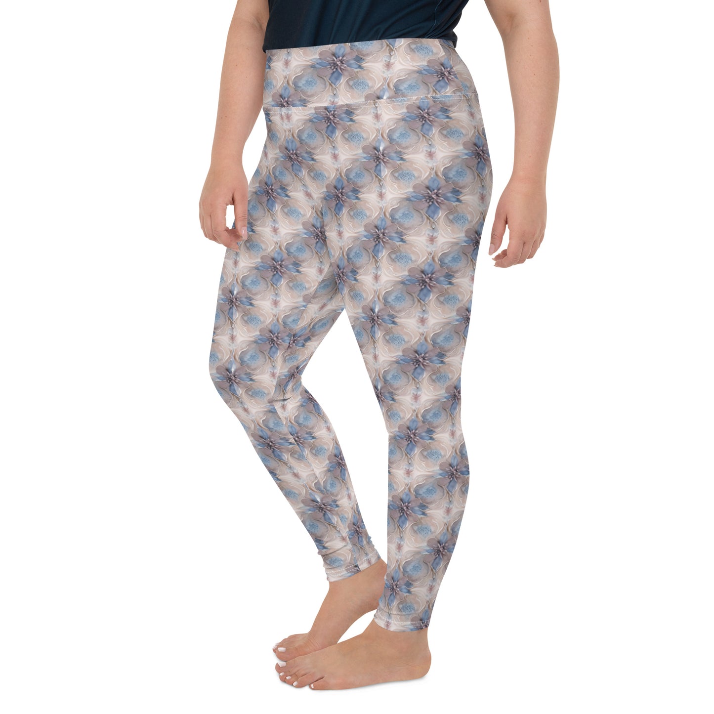 All-Over Print Plus Size Leggings