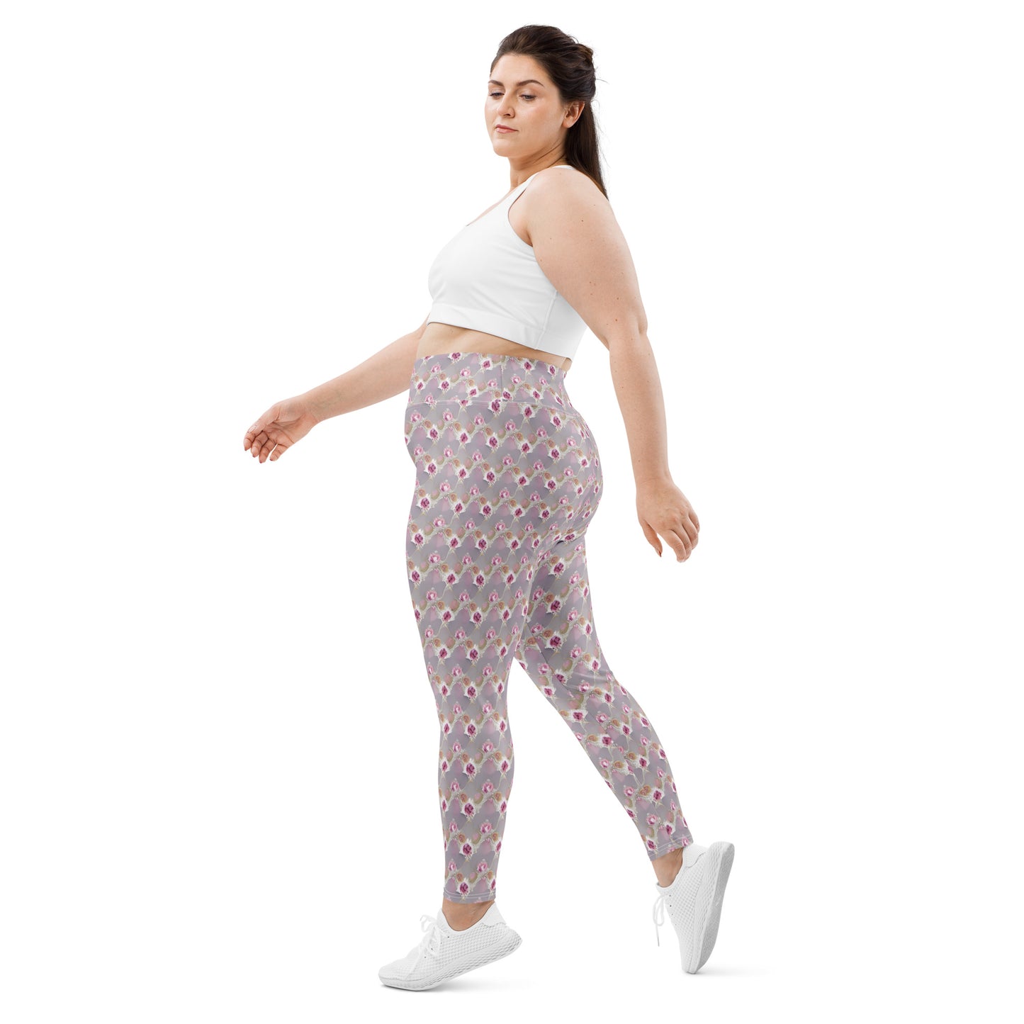 All-Over Print Plus Size Leggings