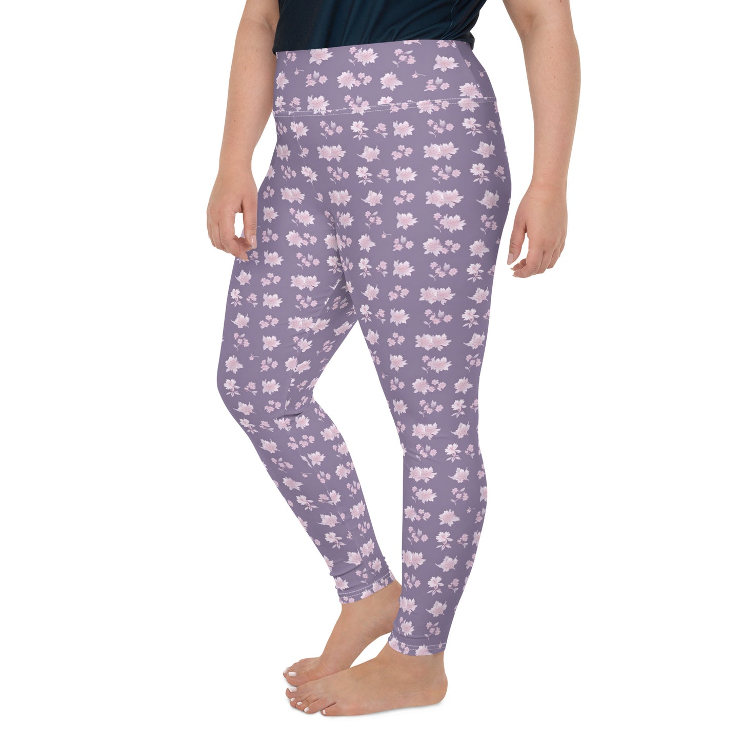 All-Over Print Plus Size Leggings
