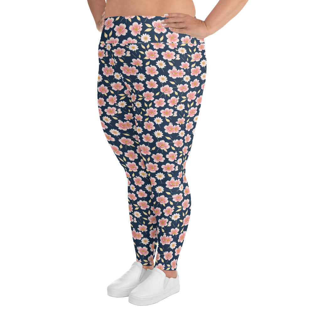 All-Over Print Plus Size Leggings