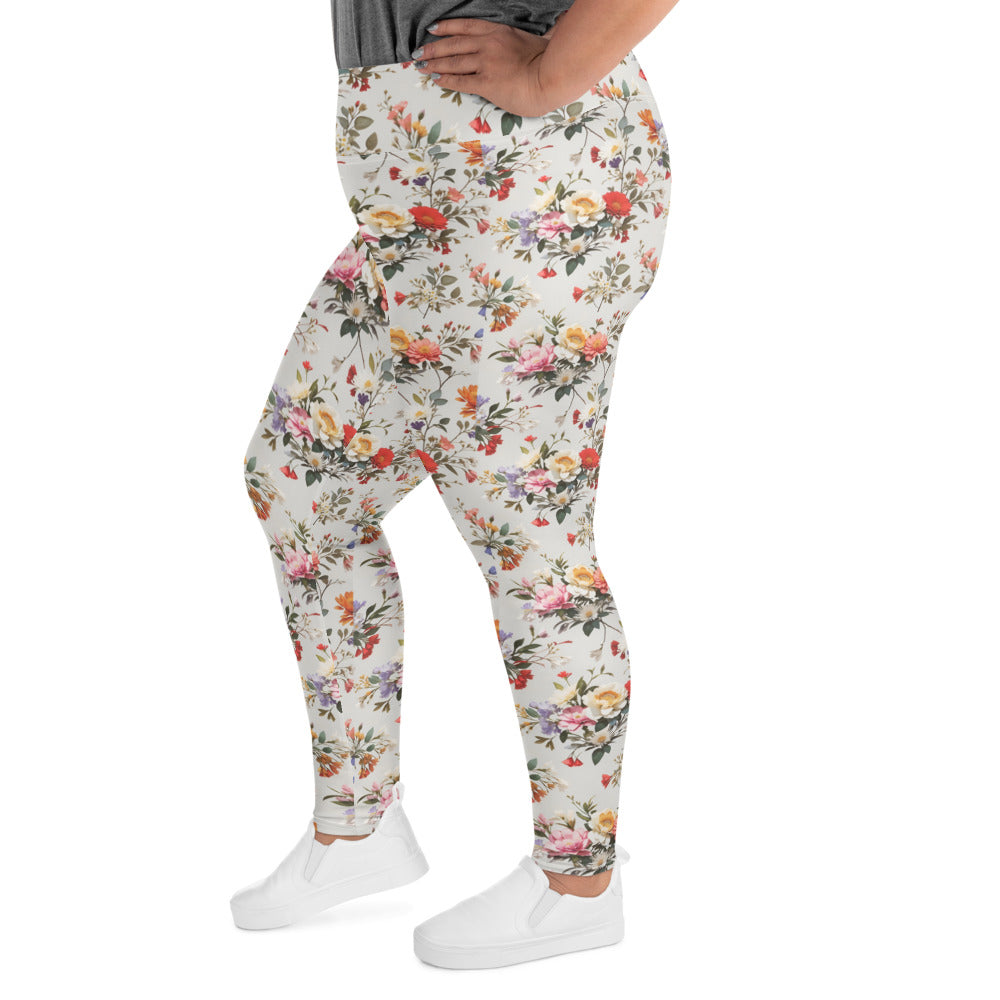 All-Over Print Plus Size Leggings