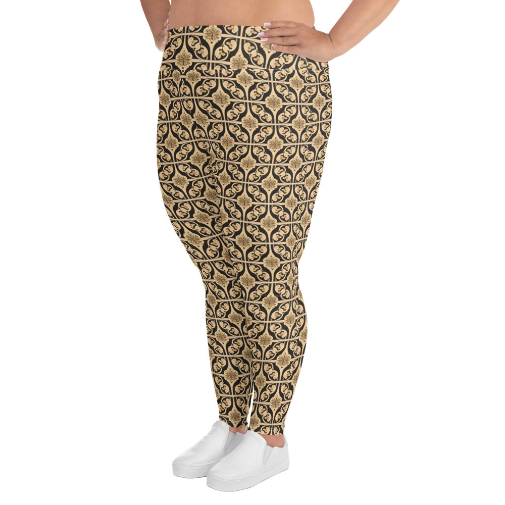 All-Over Print Plus Size Leggings