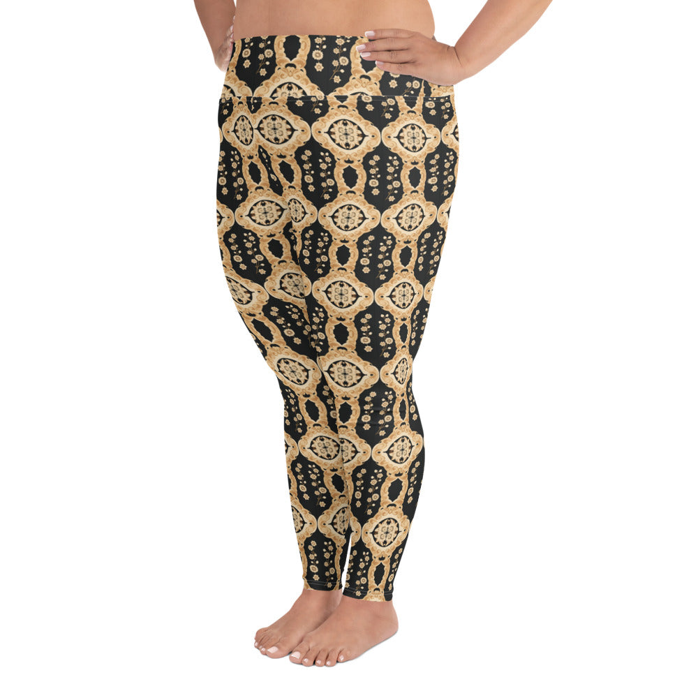 All-Over Print Plus Size Leggings