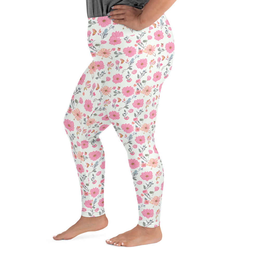 All-Over Print Plus Size Leggings