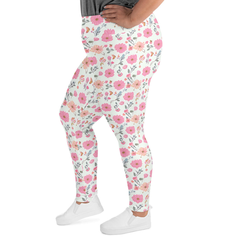 All-Over Print Plus Size Leggings