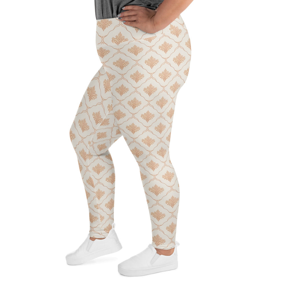 All-Over Print Plus Size Leggings