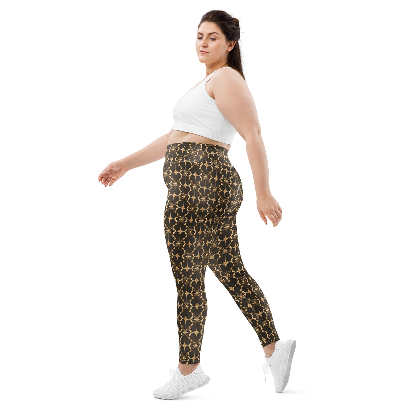 All-Over Print Plus Size Leggings